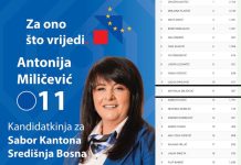 ANTONIJA MILIČEVIĆ ZAHVALILA BIRAČIMA